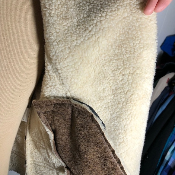 Women’s Brown Lined Faux Leather Vest. Size Medium. Soya Concept. Like New. - Picture 5 of 8